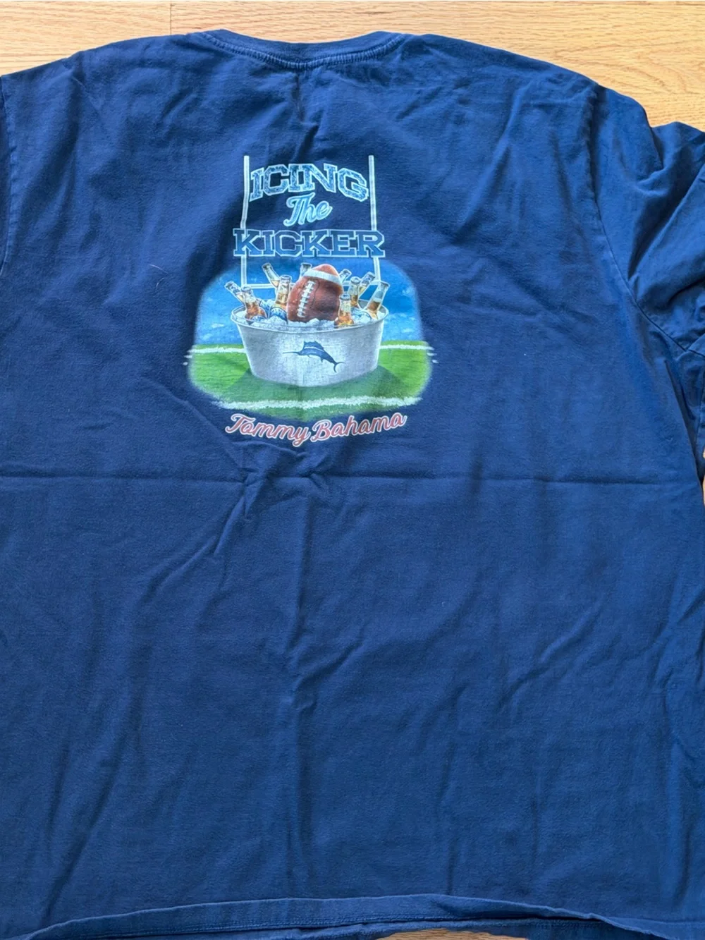 Tommy Bahama Navy Short Sleeve Crewneck Tee